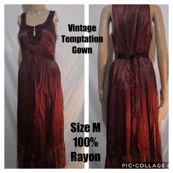 🎁NWT Vintage Temptation Gown - Picture 1 of 6